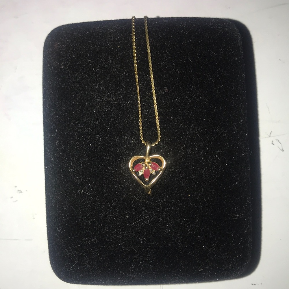 Ruby necklace